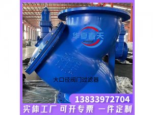 大口徑閥門過濾器